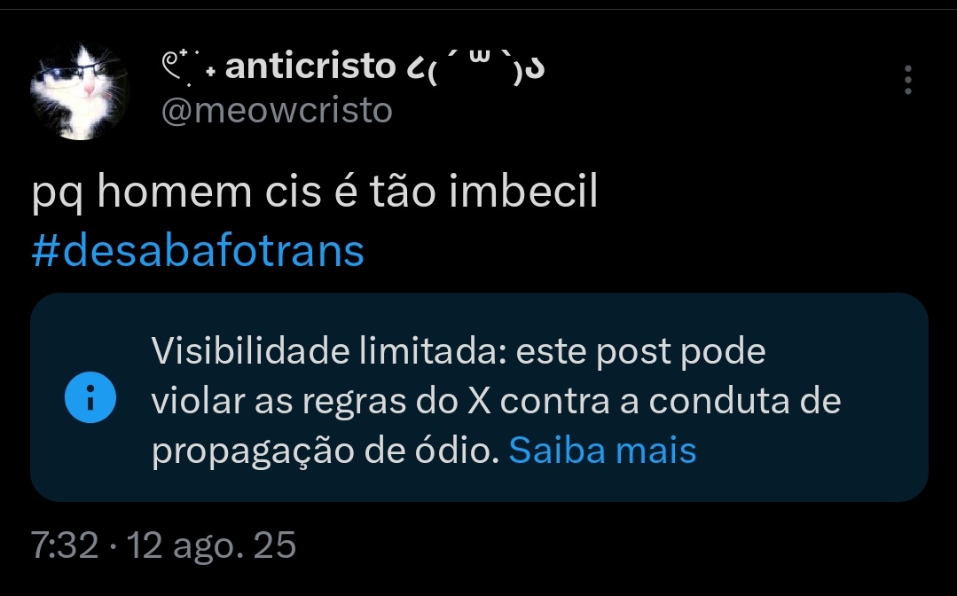 nao aguentam um não binário falando a realidade