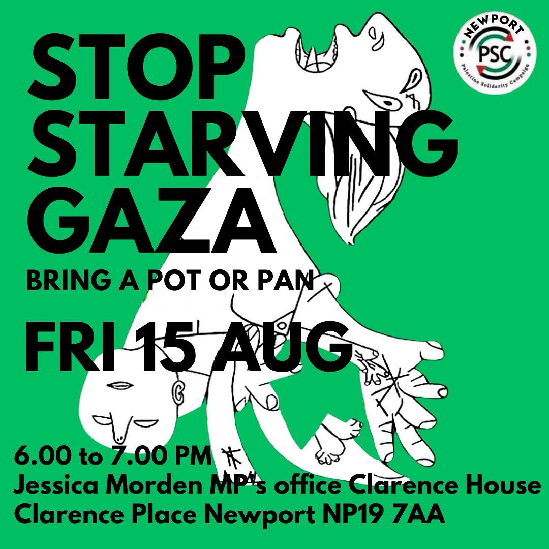 Our MPs have seen the images — Palestinian adults and children reduced to skeletons. They know Israel has killed over 1,400 people queuing for food.

Yet they remain in a government that arms Israel, excuses its crimes, and enables genocide — bombing hospitals, schools, shelters,