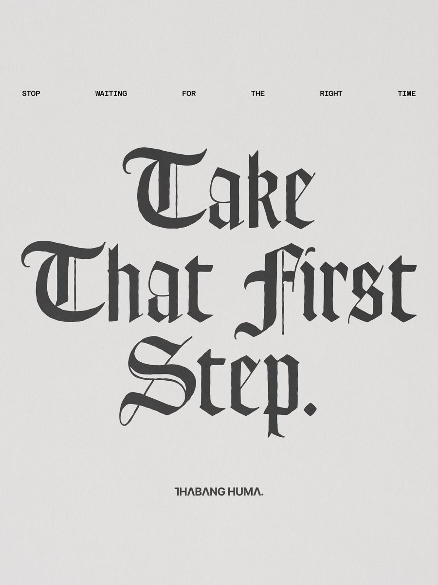 N6VMBR's tweet photo. Take that first step. Do it scared, do it unsure, do it doubtful, just do it. https://t.co/zCLJSJO8J1