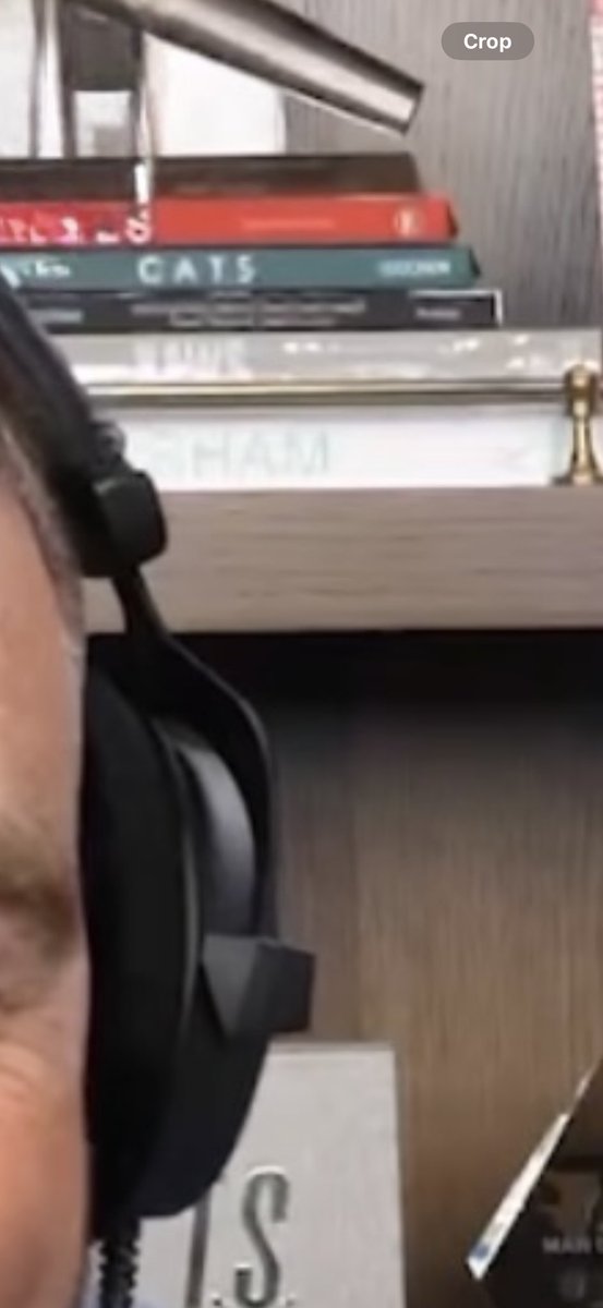 Sure there are a lot of Easter eggs on the bookshelf…but there’s one I think that was left for <a href="/JasonKelce/">Jason Kelce</a> in particular. She’s coming for you buddy.