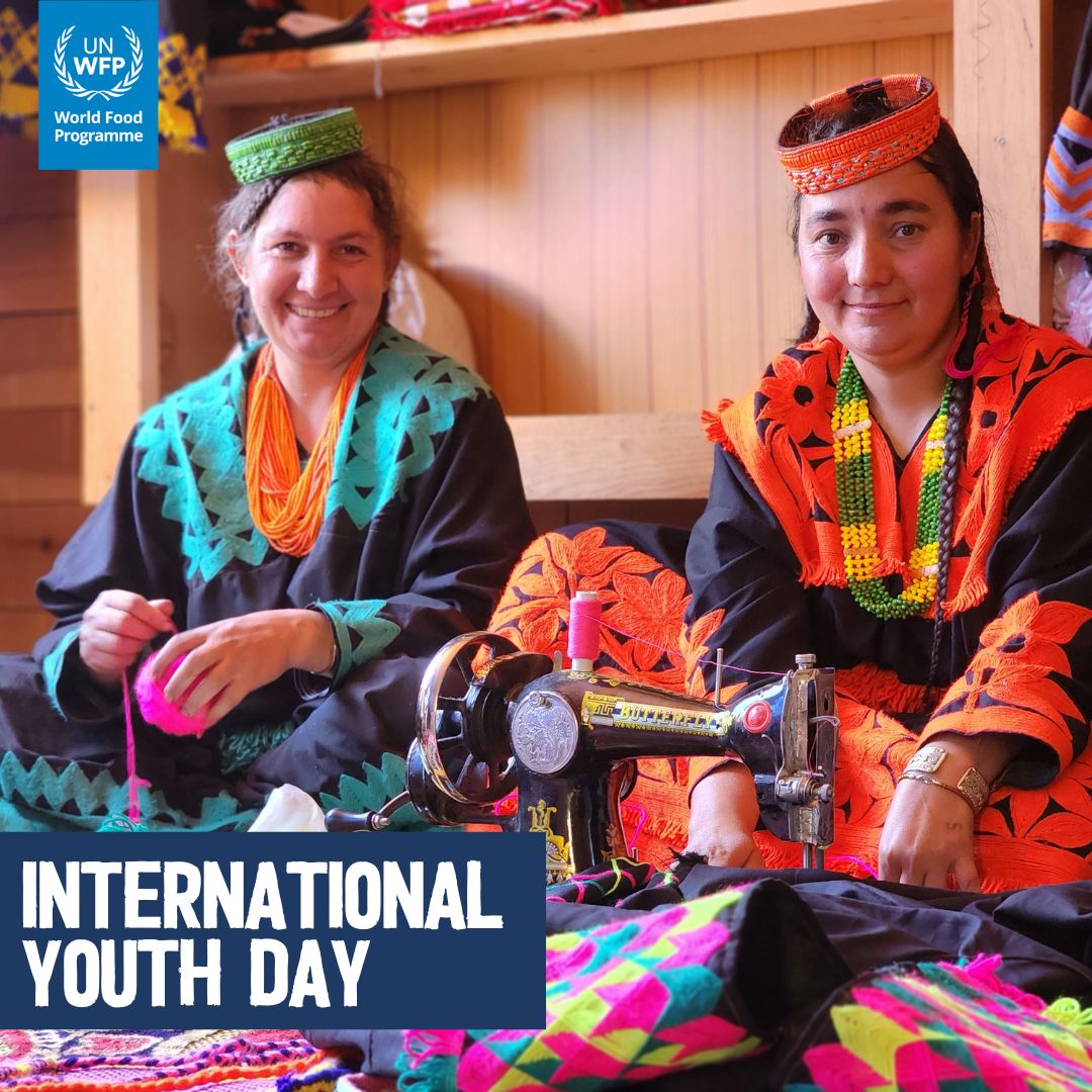 On #InternationalYouthDay, we celebrate young people making a difference. 

Since 2020, WFP has helped 89,000 people develop skills from using digital tools to launching small businesses to create better futures.