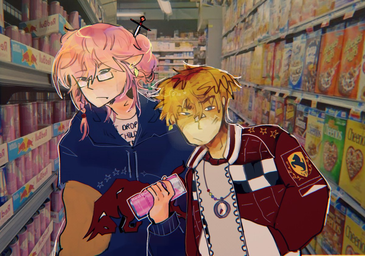 swaggieststairs's tweet photo. technoblade tuesday but i made them f1 fans and they are stocking up for dutch gp
#bedrockbros #technobladefanart #technofanart #technoblade #tommyinnitfanart #bedrockbrosfanart summer edition goes hard btw donate me more redbulls for more art tha nks https://t.co/tAqdaGq2G6