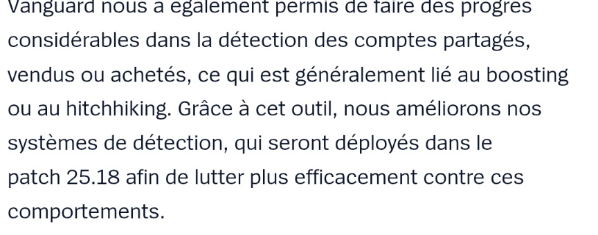 pierrickbou's tweet photo. @LoL_France Comment le kernel vanguard peut aider à détecter les booster/ hitch hikers ? 🙃🙃🙃
La limite est si fine ... https://t.co/RkKJr9nQTy