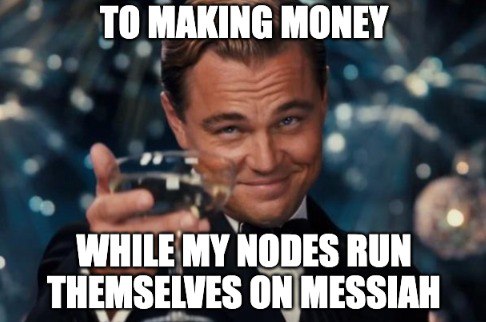 jonathanyates's tweet photo. Make money while you sleep. With Messiah, that is not a dream, it is Web3 infrastructure. Our 1click managed blockchain nodes are built for investors, not developers, and earn from real network activity like validating transactions, storing data &amp; powering dApps. $MSIA #Msia https://t.co/Dh8ndESIYf