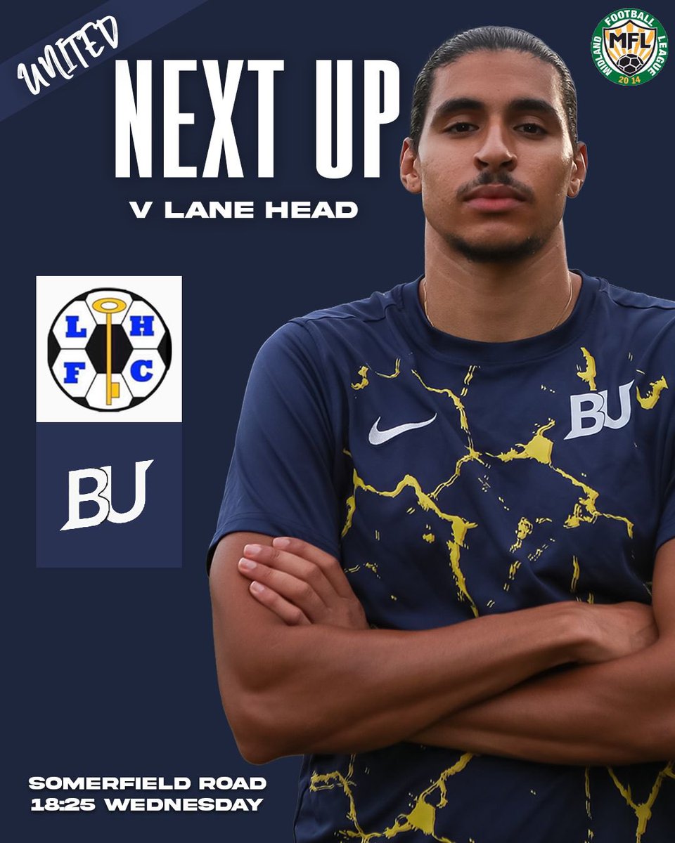 Birmingham United First Team (@bufcfirst) on Twitter photo Next Up |
π <a href="/LaneHeadFC1/">Lane Head FC</a>
π <a href="/MidlandLeague/">Capelli Sport Midland Football League</a> , Division 2
π
13.08.15
β° 18.25
π Somerfield Road, WS3 2EJ Next Up |
π <a href="/LaneHeadFC1/">Lane Head FC</a>
π <a href="/MidlandLeague/">Capelli Sport Midland Football League</a> , Division 2
π
13.08.15
β° 18.25
π Somerfield Road, WS3 2EJ
