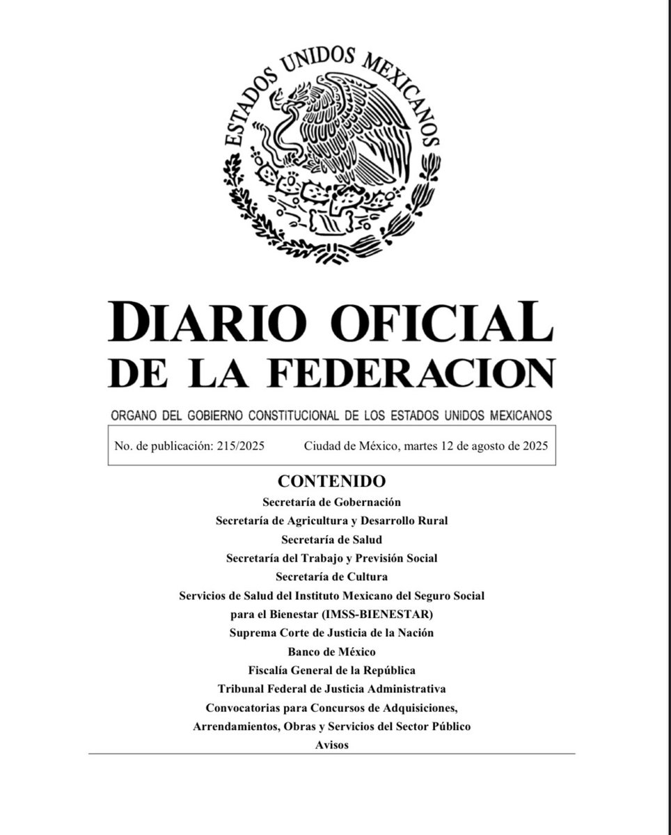Orden Jurídico Nacional tweet media
