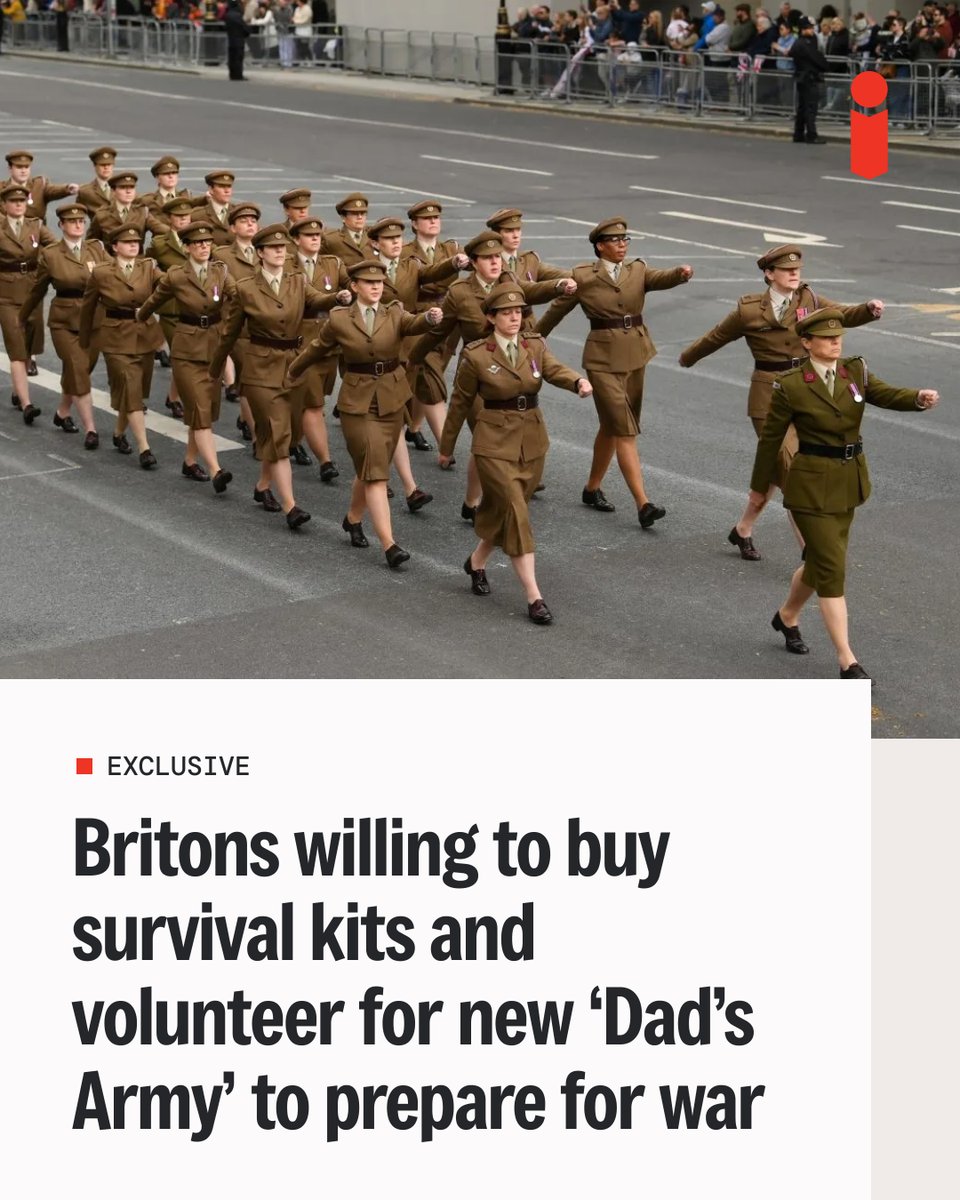 The i Paper (@theipaper) on Twitter photo Recent shocks at home and abroad have seen citizens more willing to 'prep' for a national emergency such as a pandemic or conflict
🔴 <a href="/DavidParsley50/">David Parsley</a> reports trib.al/Pb3LHx1 Recent shocks at home and abroad have seen citizens more willing to 'prep' for a national emergency such as a pandemic or conflict
🔴 <a href="/DavidParsley50/">David Parsley</a> reports trib.al/Pb3LHx1