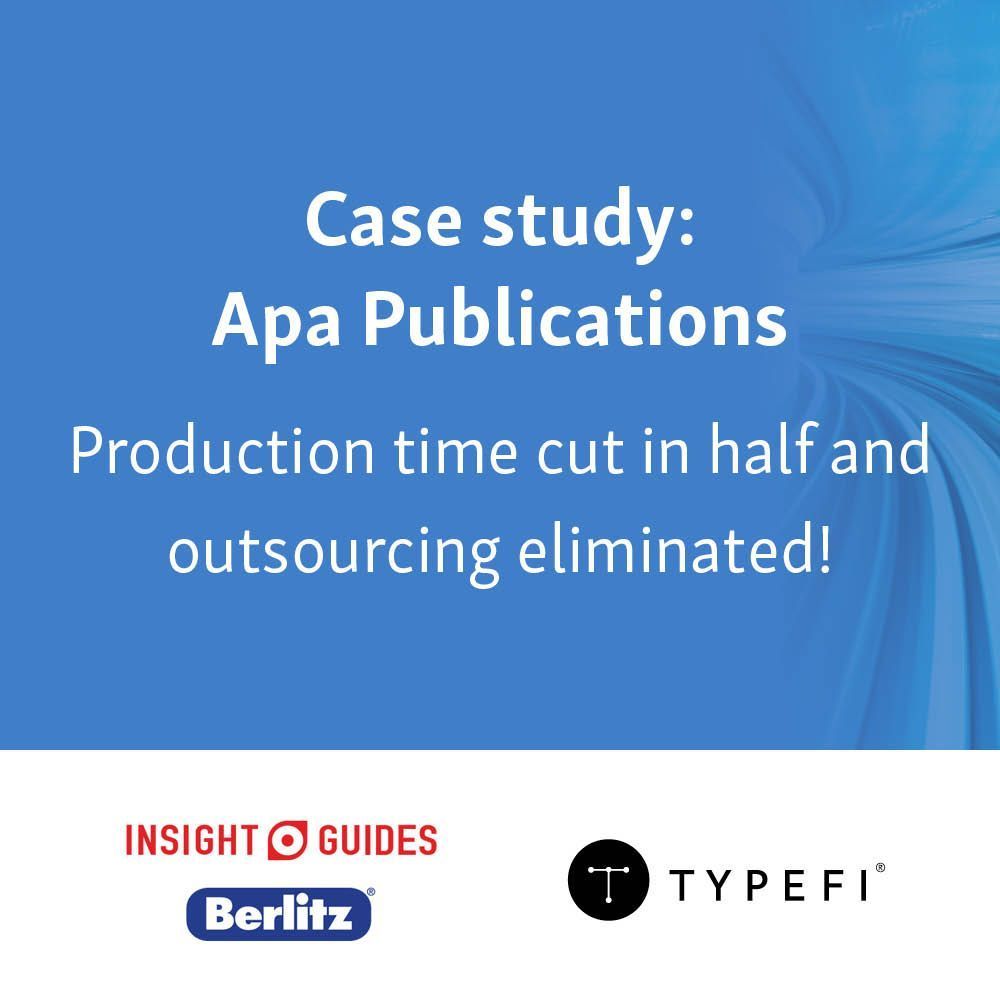Typefi (@typefi) on Twitter photo 🚀 Apa Publications produces travel guides under <a href="/RoughGuides/">Rough Guides</a> and <a href="/InsightGuides/">Insight Guides</a> brands. They slashed #InDesign production time & brought #eBook creation in-house with Typefi! Learn how Typefi transformed their workflows.
📖 Read the case study: bit.ly/4fmmjv6 🚀 Apa Publications produces travel guides under <a href="/RoughGuides/">Rough Guides</a> and <a href="/InsightGuides/">Insight Guides</a> brands. They slashed #InDesign production time & brought #eBook creation in-house with Typefi! Learn how Typefi transformed their workflows.
📖 Read the case study: bit.ly/4fmmjv6