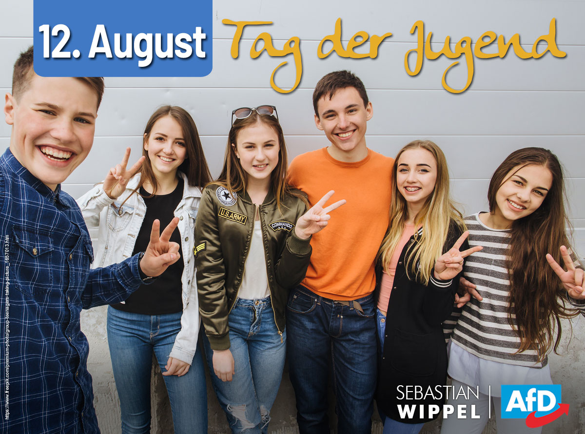 Am Tag der Jugend denken wir an die junge Generation – an diejenigen, die unsere Zukunft tragen werden. Doch Zukunft entsteht nicht von selbst. Wer frei leben will, muss wissen, wofür er steht. Und wer Verantwortung übernehmen will, muss zuerst verstehen, woher er kommt.

Jugend