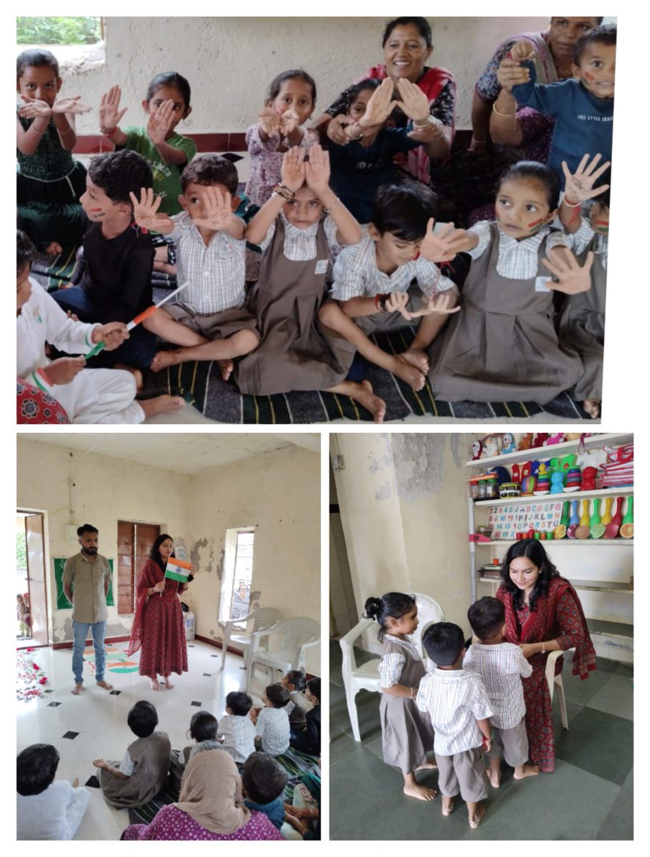 હર ઘર ત્રિરંગા અભિયાન અંતર્ગત ઉપલેટા આંગણવાડી કેન્દ્રો પર સબંધિત પ્રવુતિઓ કરાવામાં આવેલ.