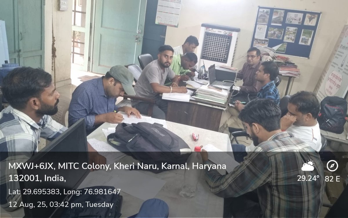 dpmukarnal's tweet photo. A meeting was held with field line workers and DIP team members to discuss the WSP preparation. A detailed working plan was shared, outlining objectives, timelines, and expectations. Tasks were assigned based on roles and responsibilities, with time-bound targets set. #ataljal https://t.co/HaZptALAs0