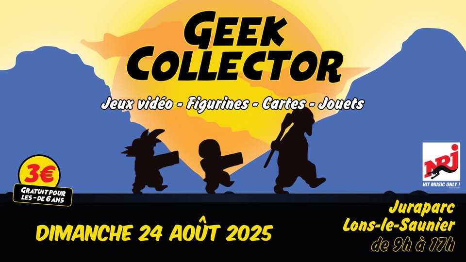 ZeGeeks_Fr's tweet photo. Le 24 août prochain @Lons_le_Saunier accueille le salon Geek Collector ! Au programme : rétro-gaming, figurines, cosplay, comics et bien plus encore !
📍Ne manquez pas ce rendez-vous incontournable des passionnés !
#GeekCollector #LonsLeSaunier #SalonGeek https://t.co/YQlHrnzrb9
