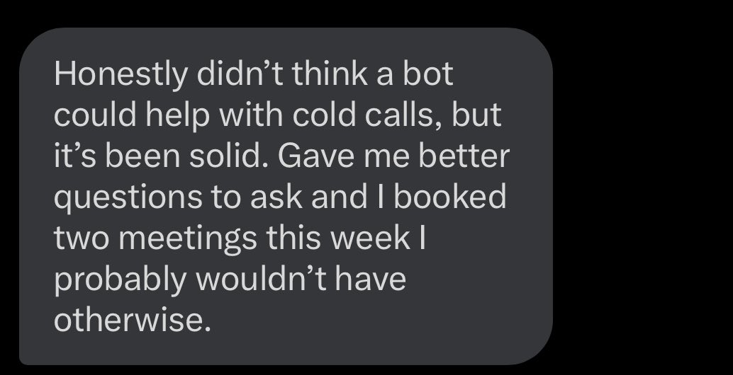 Pipeline_papi's tweet image. Pipeline Papi Bot just crossed 50 users!
Helping SDRs all over hit quota and make more $
Custom openers, objection handlers, email, and disco questions for EVERY prospect