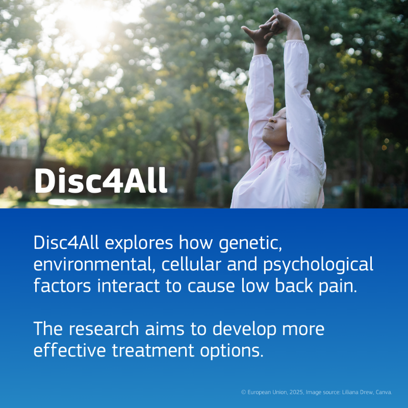 EUgreenresearch's tweet photo. How is AI transforming life sciences? 

Explore inspiring stories where artificial intelligence accelerates research, bringing innovative healthcare solutions: https://t.co/ZHWfI1SBC7

Swipe left to discover more EU-funded projects that contribute to a healthier future for all 👉