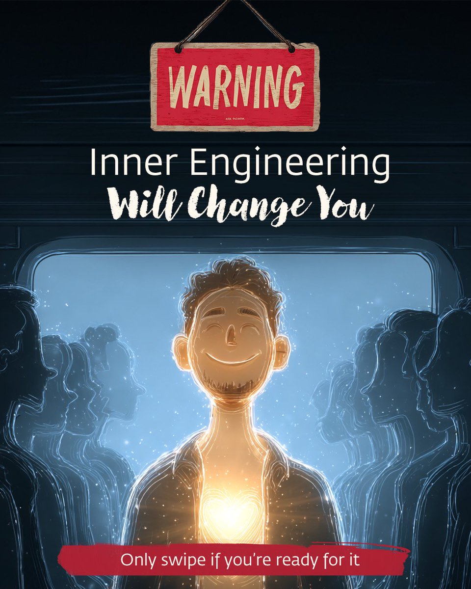 ishafoundation's tweet image. Are you ready for a complete change? Join millions around the world who have benefited from @SadhguruJV's 7-step #InnerEngineering program online.
Explore now: sadhguru.org/ie