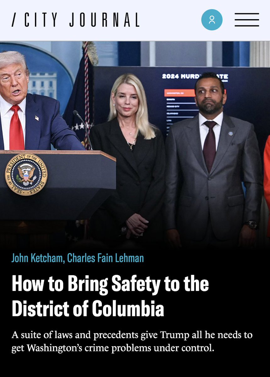 Charles Fain Lehman (@charlesflehman) on Twitter photo Also on Trump's D.C. takeover: don't miss me and the brilliant <a href="/JKetcham91/">John Ketcham</a> in <a href="/CityJournal/">City Journal</a> on the suite of laws and precedents that the admin could use to reduce crime in the city. Also on Trump's D.C. takeover: don't miss me and the brilliant <a href="/JKetcham91/">John Ketcham</a> in <a href="/CityJournal/">City Journal</a> on the suite of laws and precedents that the admin could use to reduce crime in the city.