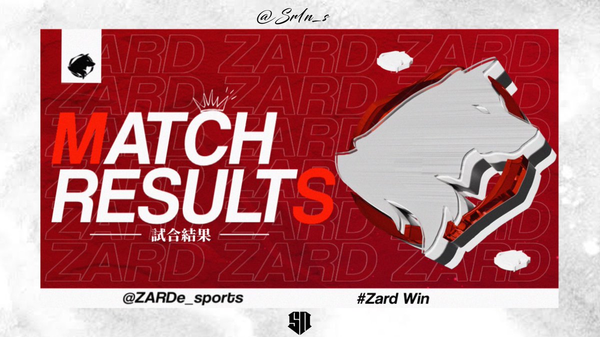CHERRY しろいぬ👹🏉🪄 依頼⭕️ (@sr1n_s) on Twitter photo 【WORKS】#297
Zard EST様(<a href="/ZARDe_sports/">Zard e-sports</a> )のポスターを担当しました!!
いいね❤️ & rt♻️お願いします!!
#しろいぬの成長日記 #拡散希望 #サムネイル #サムネ素材 #デザイナー 【WORKS】#297
Zard EST様(<a href="/ZARDe_sports/">Zard e-sports</a> )のポスターを担当しました!!
いいね❤️ & rt♻️お願いします!!
#しろいぬの成長日記 #拡散希望 #サムネイル #サムネ素材 #デザイナー