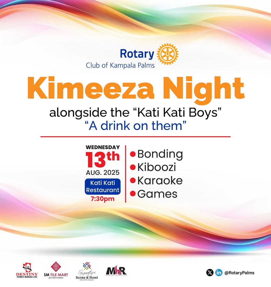 Rotary Club of Kampala Palms tweet media