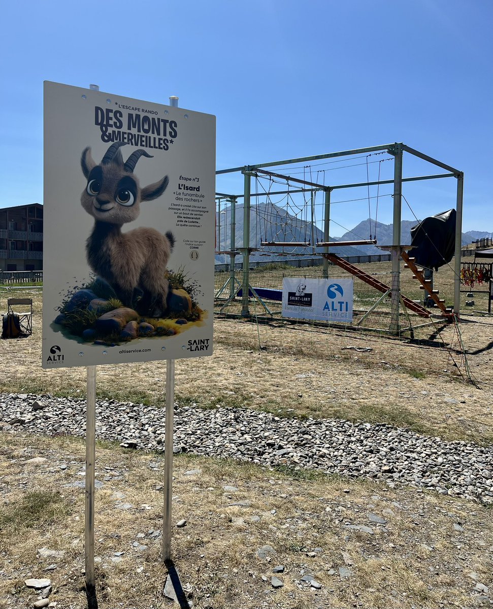 🌼Est-ce que quelqu’un a vu Lita ?????
Partez à la recherche de Lita, notre petite aventurière, avec le jeu Monts&amp;Merveilles. 
🐮🦅Explorer des paysages à couper le souffle, retrouvez tous les personnages cachés sur la station et relève leur défi pour retrouver Lita.