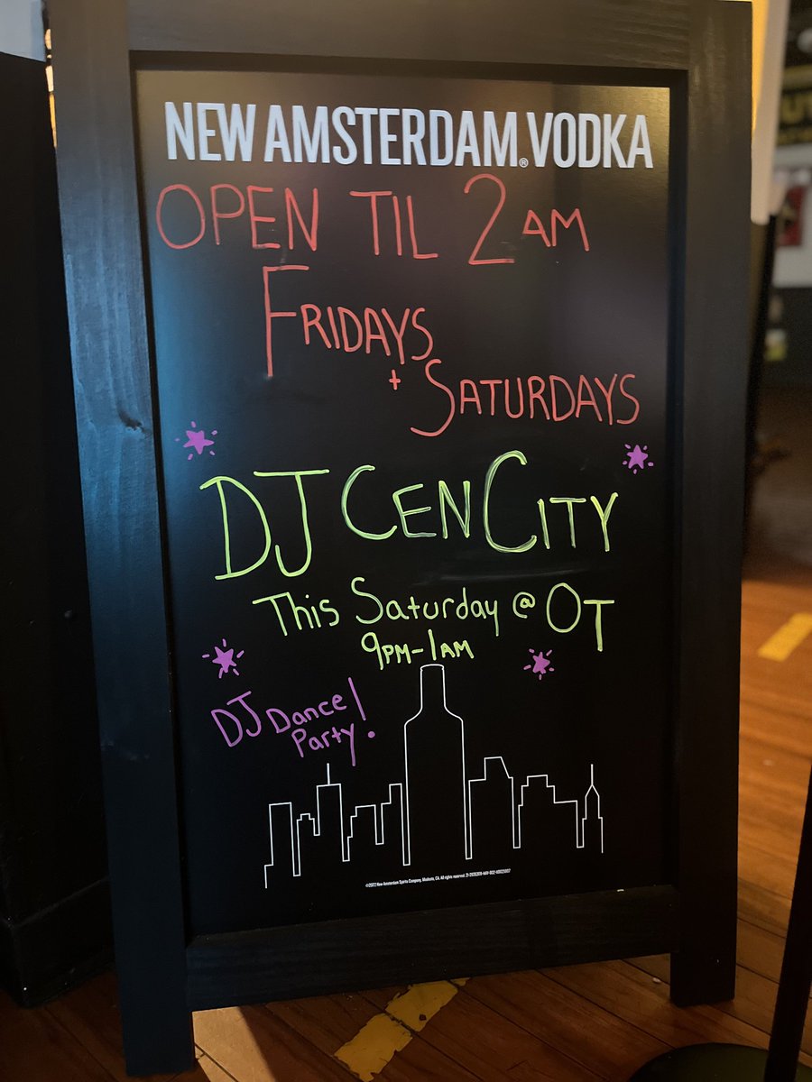 djcencity's tweet image. This Saturday at OverTime Sports Bar #PartyWithCenCity
