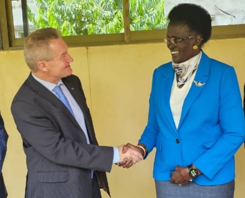 Timo Olkkonen_EU ๐ช๐บ๐บ๐ฆ (@timoolkkonen) on Twitter photo A pleasure to meet with H.E. Vice President Rebecca Nyandeng for a discussion on the current political and security situation, a major concern to <a href="/EUinSouthSudan/">EU in South Sudan</a> , as well as the outlook for humanitarian issues in #SouthSudan where sustainability and access require attention. A pleasure to meet with H.E. Vice President Rebecca Nyandeng for a discussion on the current political and security situation, a major concern to <a href="/EUinSouthSudan/">EU in South Sudan</a> , as well as the outlook for humanitarian issues in #SouthSudan where sustainability and access require attention.