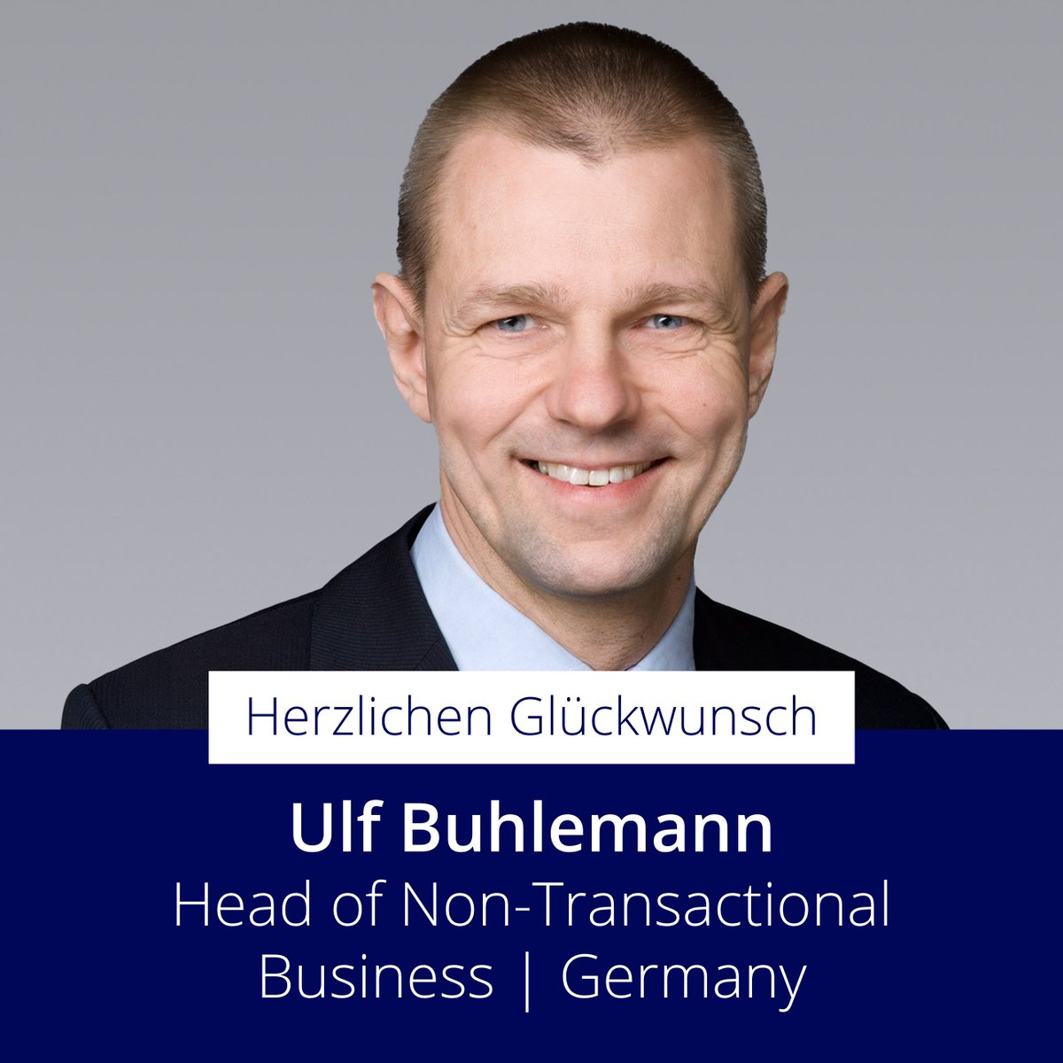 Ulf Buhlemann übernimmt ab Januar 2026 als Geschäftsführer den Bereich Professional Services bei Colliers in Deutschland und verantwortet damit übergreifend als Head of Non-Transactional Business alle nicht-transaktionalen Dienstleistungen.
 
Mehr Infos: colliers.de/presse/ulf-buh…