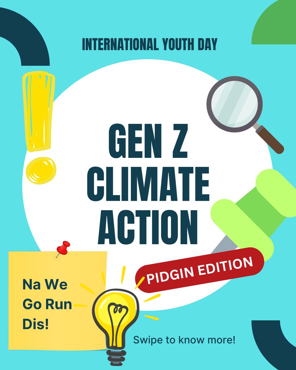 You for check the thread,
Plenty dey!

#InternationalYouthDay2025