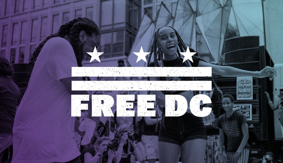 Trump announced yesterday that he is placing MPD under federal control and plans to deploy the National Guard in Washington, DC. #FreeDC is organizing the response. Visit freedcproject.org and attend a campaign orientation: today at 10 am and 6 pm, next Wednesday at noon.