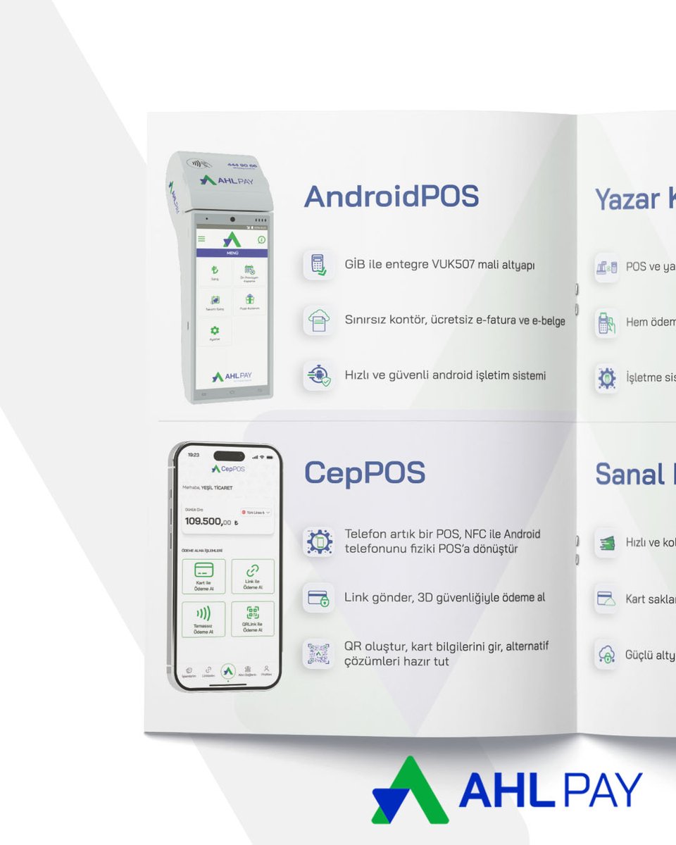 AHL_Pay's tweet image. Her bankadan ayrı POS alma derdine son! 🤩
AndroidPOS, Yazar Kasa POS, CepPOS, Sanal POS...
İhtiyacına en uygun POS’u seç, hemen başvur, ertesi gün kullanmaya başla!✨

Hemen başvur ahlpay.com.tr/basvuru

 #AHLPay #AndroidPOS #CepPOS #SanalPOS #YazaKasaPOS