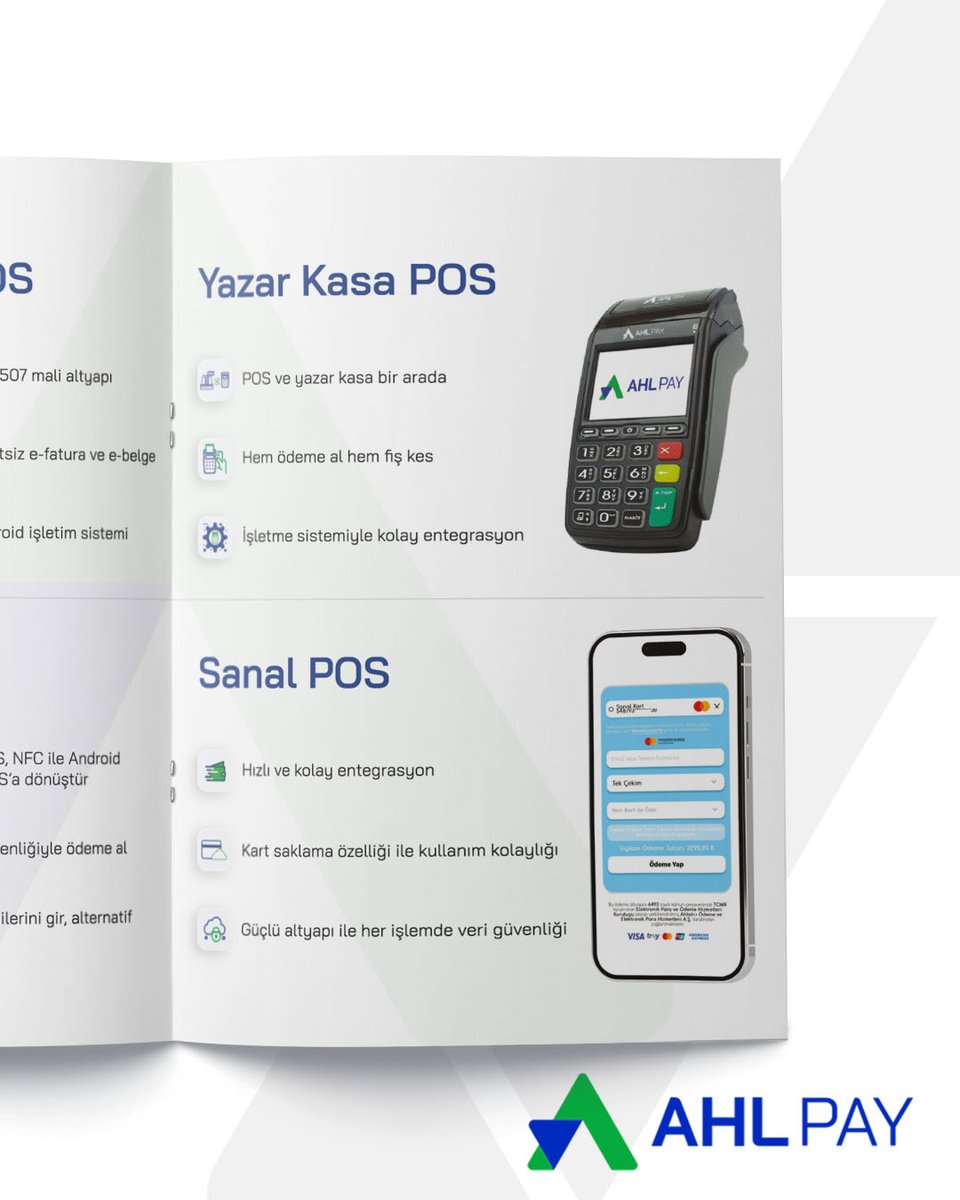 AHL_Pay's tweet image. Her bankadan ayrı POS alma derdine son! 🤩
AndroidPOS, Yazar Kasa POS, CepPOS, Sanal POS...
İhtiyacına en uygun POS’u seç, hemen başvur, ertesi gün kullanmaya başla!✨

Hemen başvur ahlpay.com.tr/basvuru

 #AHLPay #AndroidPOS #CepPOS #SanalPOS #YazaKasaPOS