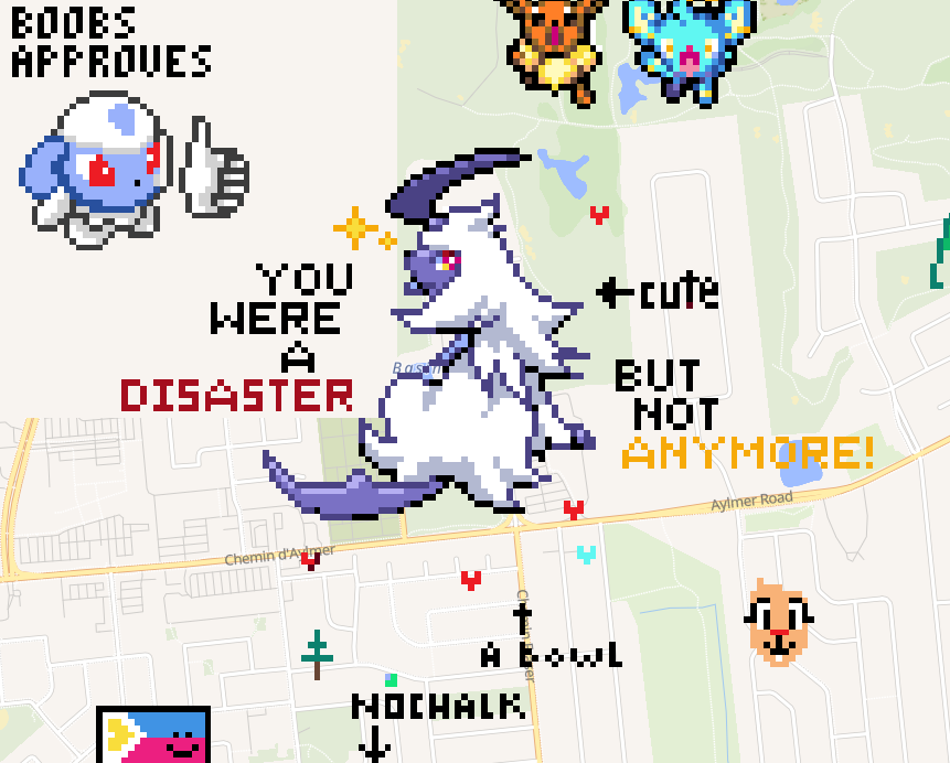 put this where I used to live as a memoire #wplace