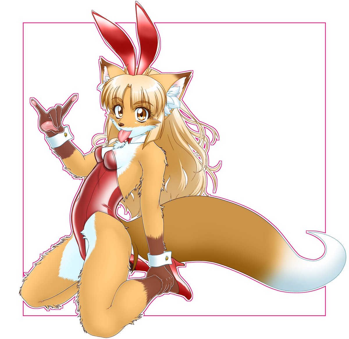 バニーケモトヨカワちゃん3態
ノーマル、生足、透明 