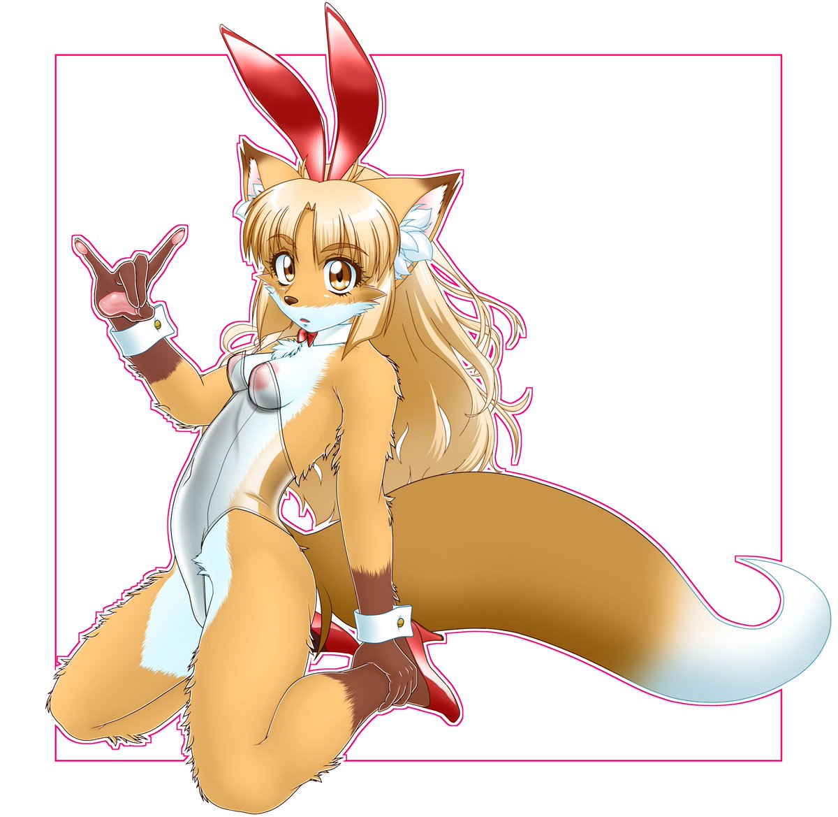 バニーケモトヨカワちゃん3態
ノーマル、生足、透明 