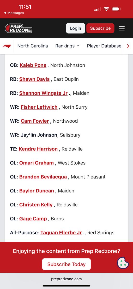 North Surry Football (@northsurryfb) on Twitter photo Congratulations to 2026 ATH <a href="/fisherleftwich3/">Fisher Leftwich</a> on his <a href="/PrepRedzoneNC/">Prep Redzone North Carolina</a> pre season 4a All State selection. Jobs not finished! 🐶‼️ Congratulations to 2026 ATH <a href="/fisherleftwich3/">Fisher Leftwich</a> on his <a href="/PrepRedzoneNC/">Prep Redzone North Carolina</a> pre season 4a All State selection. Jobs not finished! 🐶‼️
