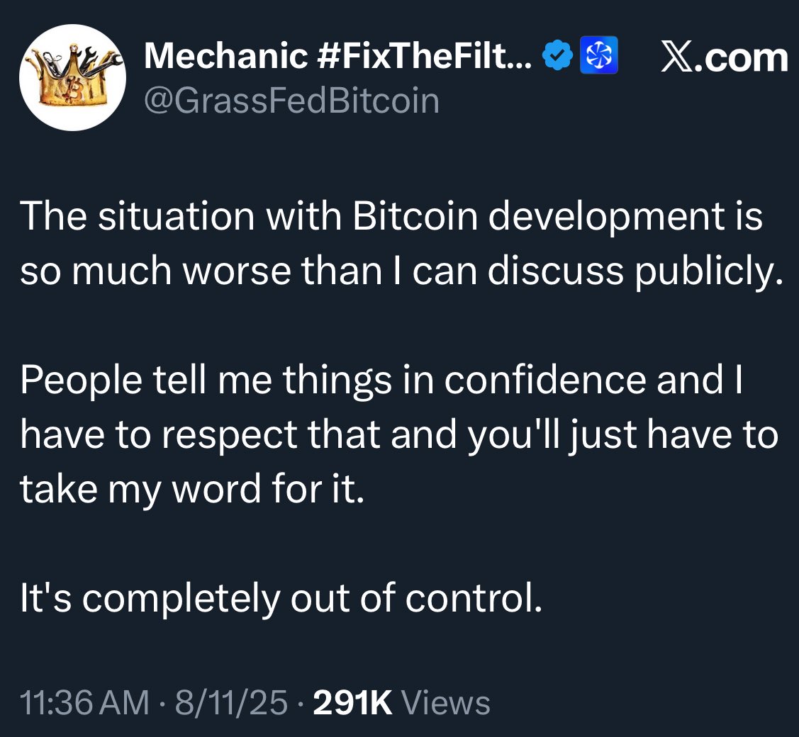 “Don’t worry, when Bitcoin needs to upgrade to PQS, they’ll come together and get it done right away”
