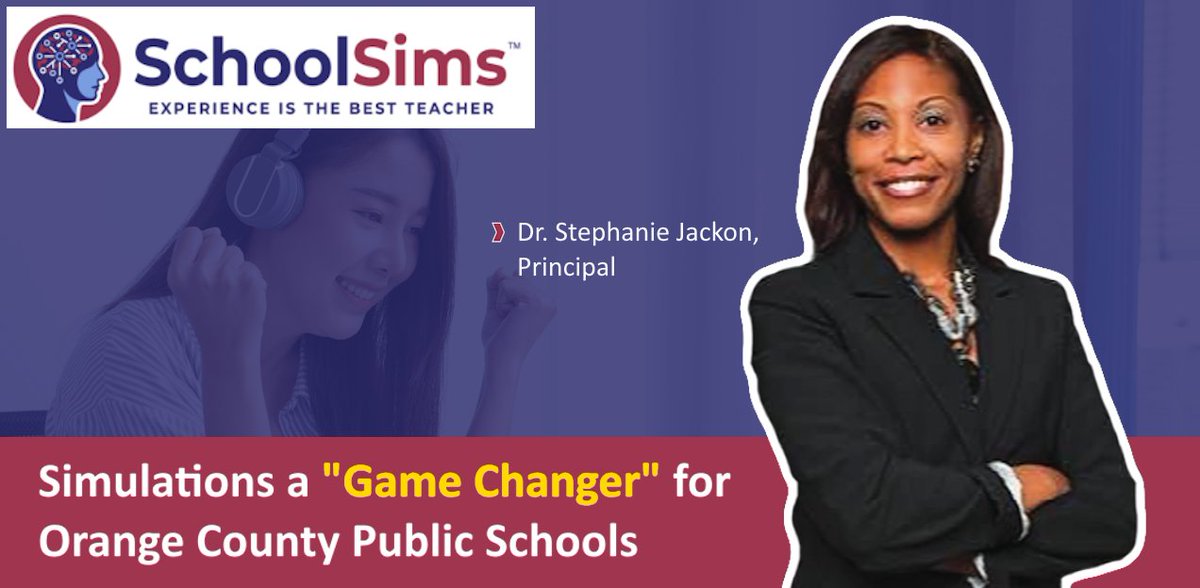 SchoolSims (@schoolsimspd) on Twitter photo According to Stephanie Jackson, Principal at Orange County Public Schools (OCPS): "Simulations allowed us to apply our focus and gave us flexibility in our program which saves us time, effort, and cost.”
🕹️ Users get risk-free, hands-on experience practicing: 
🔶Leadership According to Stephanie Jackson, Principal at Orange County Public Schools (OCPS): "Simulations allowed us to apply our focus and gave us flexibility in our program which saves us time, effort, and cost.”
🕹️ Users get risk-free, hands-on experience practicing: 
đź”¶Leadership