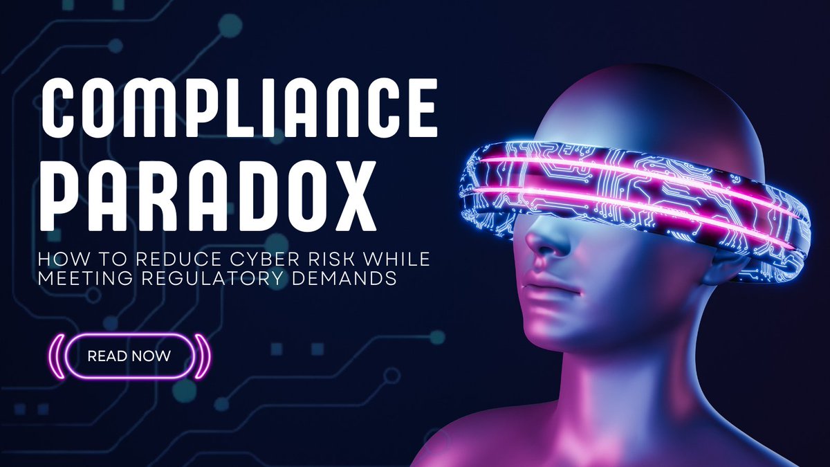 "Understanding the Compliance Paradox is crucial for navigating today’s cybersecurity challenges.

A must-read for anyone looking to learn more!

read now- shorturl.at/igHFN

 #CyberSecurity #Compliance #Learning