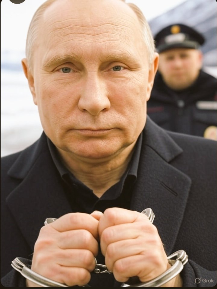 Arrest Putin as soon as he arrives in Alaska!
<a href="/POTUS/">President Donald J. Trump</a>
<a href="/realDonaldTrump/">Donald J. Trump</a> <a href="/SecRubio/">Secretary Marco Rubio</a>