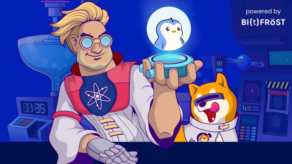 You can now seamlessly bridge $PENGU and trade on Osmosis.

<a href="/solana/">Solana</a> 🔄 Osmosis, powered by <a href="/_Bitfrost_/">Bitfrost</a>

🧪 app.osmosis.zone 🧪