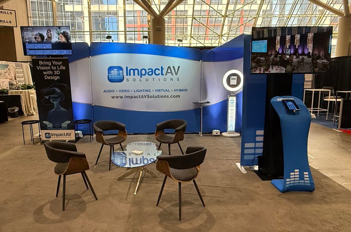 We’re all set for CMEE 2025 at the MTCC! 🎉 Visit us in booth 413 for a chat, try out our VR station showcasing our 3D design services, snap a pic at our photo booth, and see what else we've got in store. See you there!

#CMEE2025 #AV #EventProfs #EventTech #EventDesign #ImpactAV
