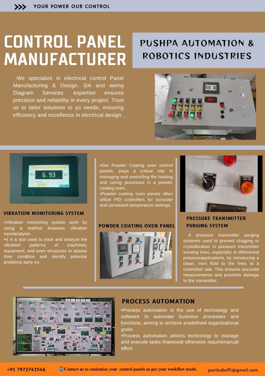 PushpaSales's tweet image. #controlpanel
#automationsolution
#panelmanufacturing
#panelwiring
#vfdpanel
#pushpaautomation&amp;amp;Robotics Industries