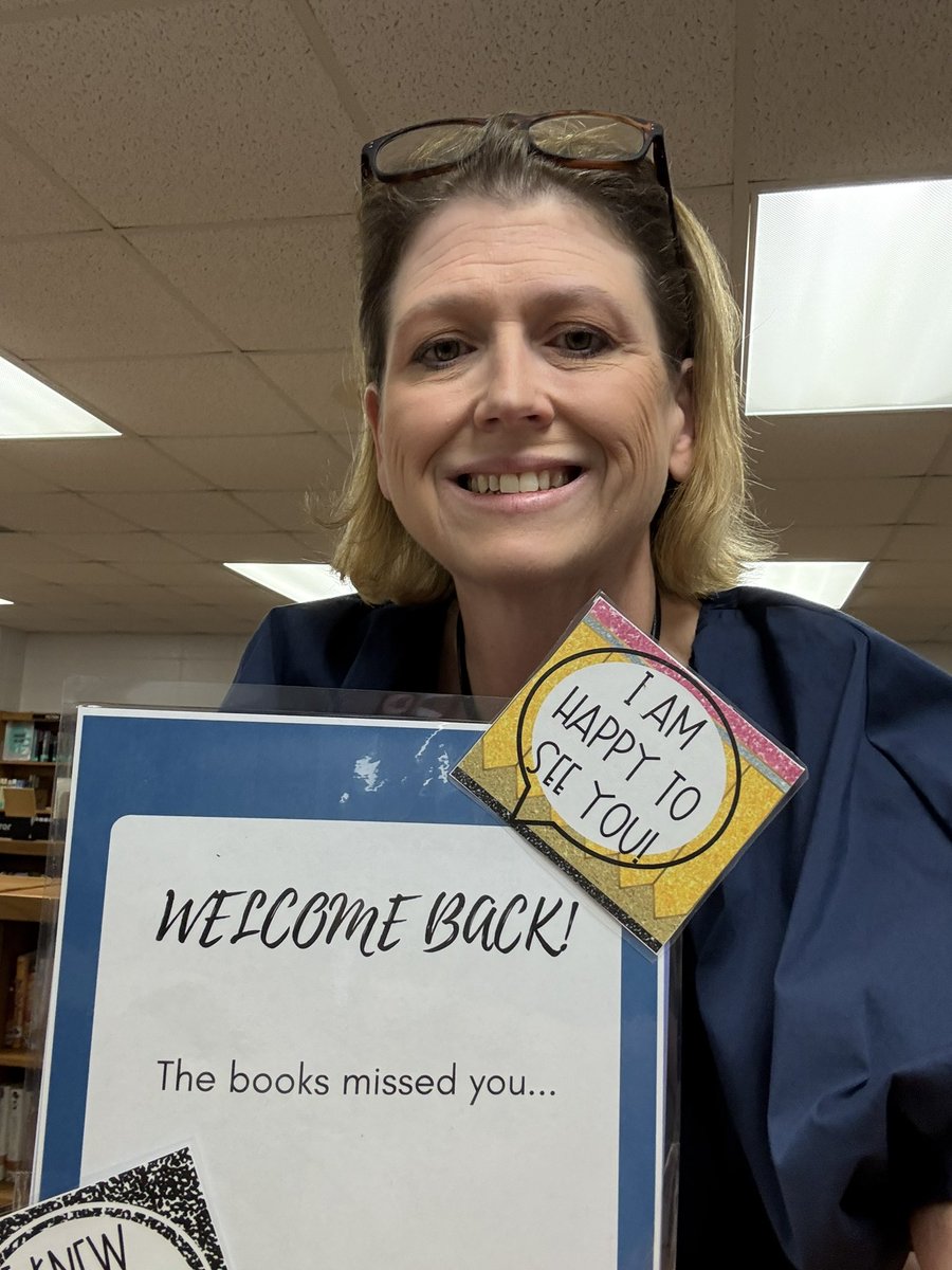 Mrs. Hodges (@librarytime04) on Twitter photo Ready to start year 22 in <a href="/FBISD_Libraries/">FBISD Libraries</a>. Here’s to another great year! #FBISDfirstday <a href="/DMS_VikingsLib/">DMS_VikingsLibrary</a> Ready to start year 22 in <a href="/FBISD_Libraries/">FBISD Libraries</a>. Here’s to another great year! #FBISDfirstday <a href="/DMS_VikingsLib/">DMS_VikingsLibrary</a>