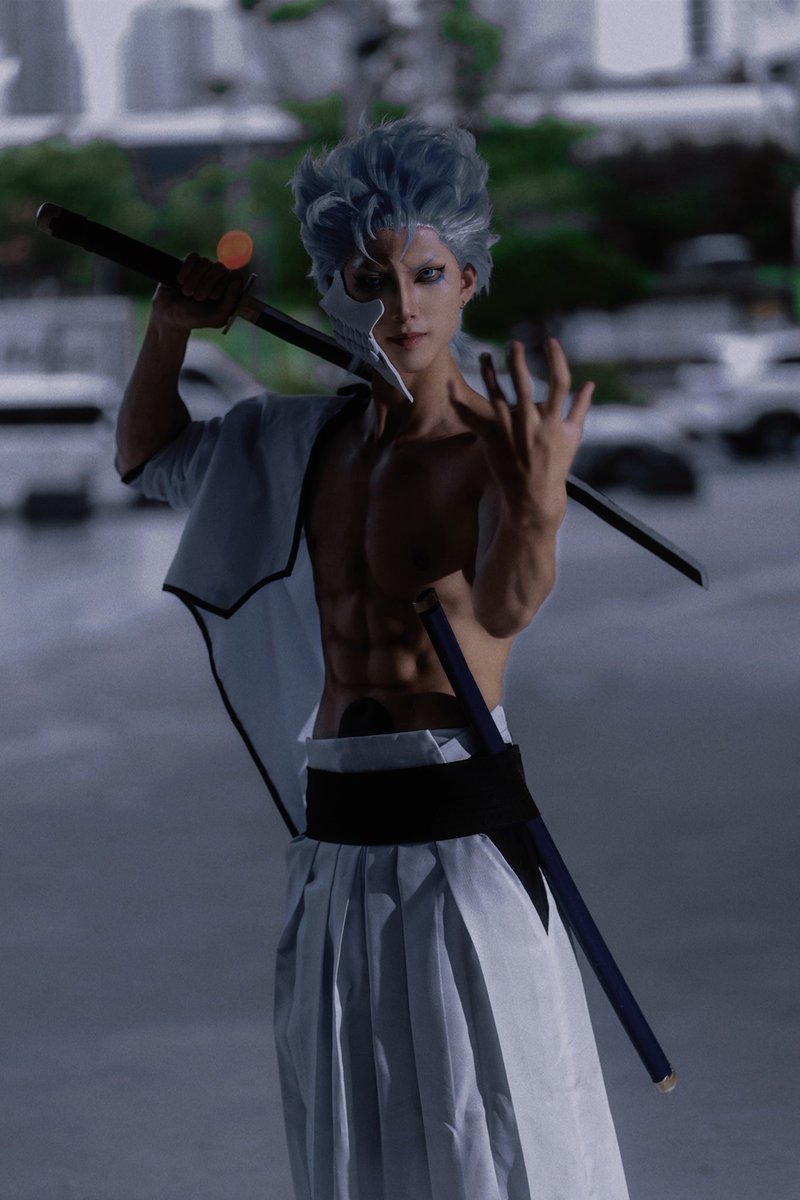 𝓖𝓻𝓲𝓶𝓶𝓳𝓸𝔀 𝓙𝓪𝓮𝓰𝓮𝓻𝓳𝓪𝓺𝓾𝓮𝓼 
グリムジョー　ジャガージャック

#BLEACH #BLEACH_anime  #グリムジョー #Grimmjow #cosplay  #コスプレ