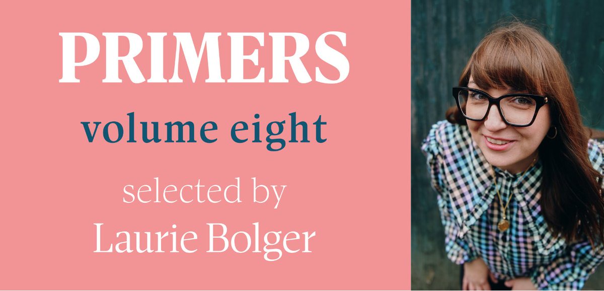 ⌛PRIMERS - deadline looming.
Guide your poems into print with our established mentoring and publishing scheme for UK poets.
With selecting editor <a href="/LaurieBolger/">Laurie Bolger</a> 
Full submission criteria and guidelines: buff.ly/3qxgju8 
Deadline: midnight 9th September 2025
Good luck