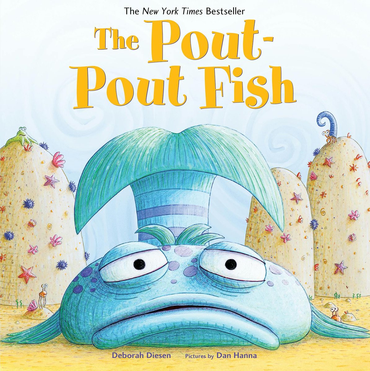 Smiling because THE POUT-POUT FISH is available in paperback today! tinyurl.com/2mdtubhp