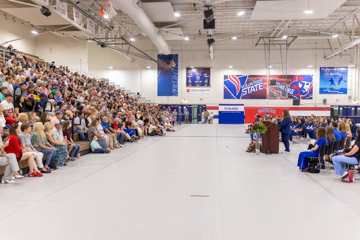 volstatecampus's tweet image. Last Friday, Vol State celebrated the achievements of two cohorts of incredible nursing students during a heartfelt Pinning Ceremony and Graduation event! This is an amazing group of healthcare heroes!
#VolState #VolStateNursing
Visit volstate.edu/nursing to learn more!