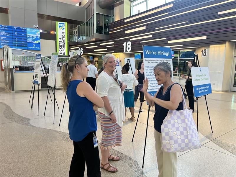 Join us on Wednesday, August 20 for and RTS Enjoy the Ride Customer Open House at the RTS Transit Center. Drop in at your convenience between 12:00pm - 1:00pm or 5:00pm - 6:00pm. For more information visit myRTS.com.