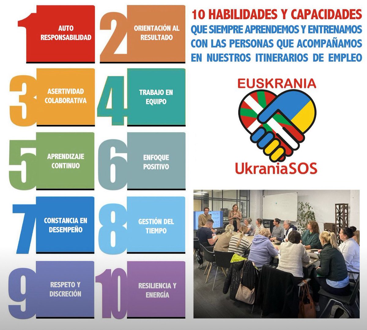 ¡¡𝗔𝗯𝗶𝗲𝗿𝘁𝗼 𝗽𝗼𝗿 𝗩𝗮𝗰𝗮𝗰𝗶𝗼𝗻𝗲𝘀!! En nuestra 'Bolsa de Empleo', contamos con más de 400 personas que desbordan talento, conocimiento y ganas de salir adelante...

Si tu empresa necesita BUENAS y BUENOS profesionales, contáctanos:
empleoUkraniaSOS@gmail.com