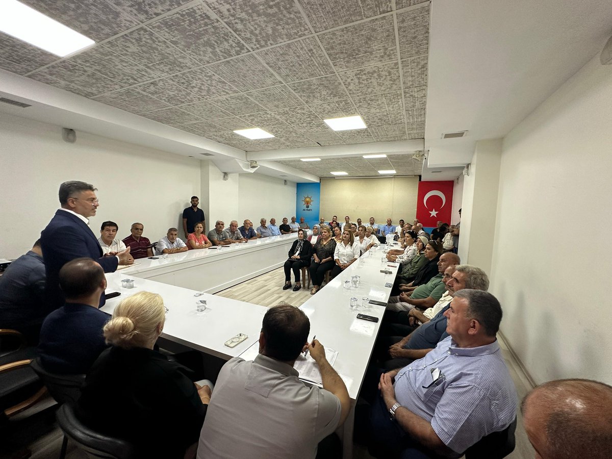 Milletvekilimiz Sayın Faruk Aytek ve İlçe Koordinatörümüz Harun Reşit Kısa’nın katılımlarıyla AK Parti Ceyhan İlçe Daraltılmış Danışma Meclisi toplantımızı gerçekleştirdik. 

Teşkilatımızla birlikte çalışmalarımızı değerlendirip hedeflerimizi ele aldık. Katılımları ve destekleri