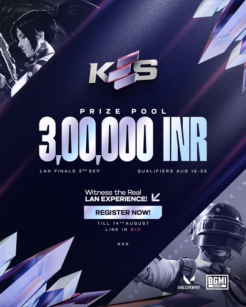 akefesports's tweet photo. REGISTER NOW // https://t.co/9rUSZE9Yjj

Qualifiers will take place from 15th to 25th August, where the best teams will battle for a spot in the LAN Finals on 3rd September.

Witness the real LAN experience https://t.co/meaVXKEqW7